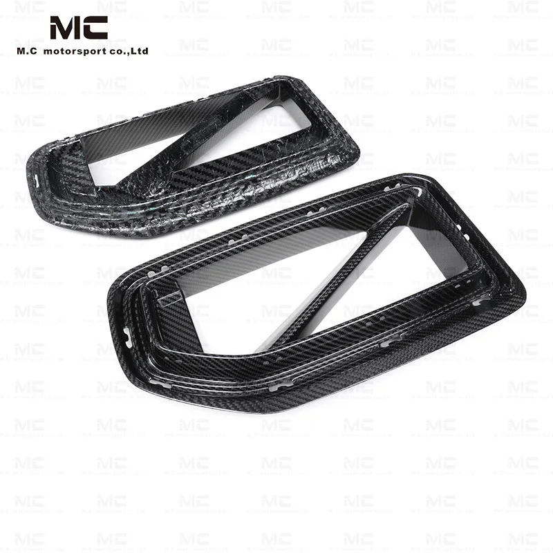 M2 Dry Carbon Fiber Front Grille for BMW G87 Prepreg Carbon Fiber Front Duct for BMW M2 2023 + Front Vents With Mesh