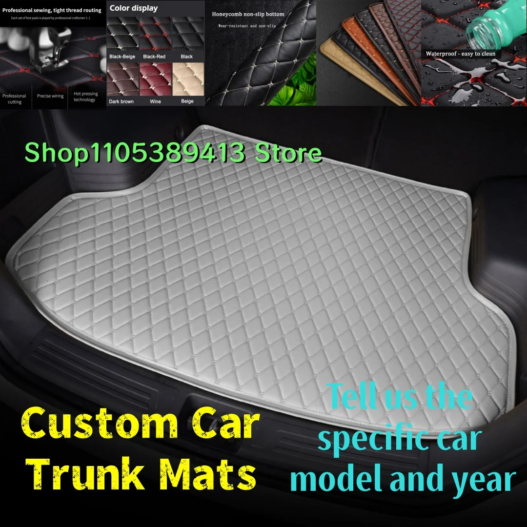 Cargo Liner Custom Car Trunk Mats Fit For AUDI Q4 E-TRON 2023 2024 2025 2026 2027 Car Accessories Carpet