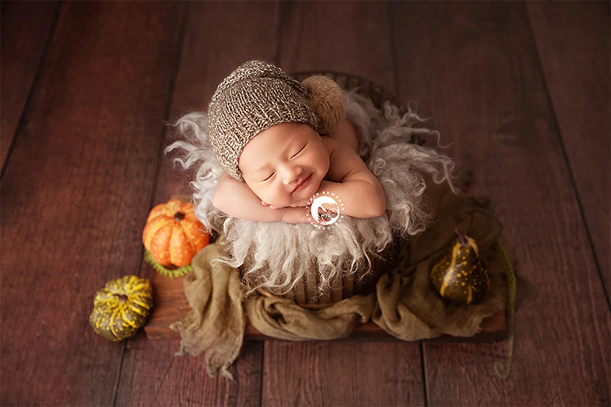 Newborn Photography Props Lightweight Texture Fringed Layered Mat Wool Blanket Baby Photo Wrap Shoot Prop Accessories