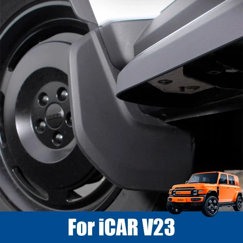 Mudflaps Mudguards Fit For Chery iCAR V23 iCAUR V23 2025 2026 Car Mudguards Tire Fenders Mud Flaps Wheel Guards Accessories