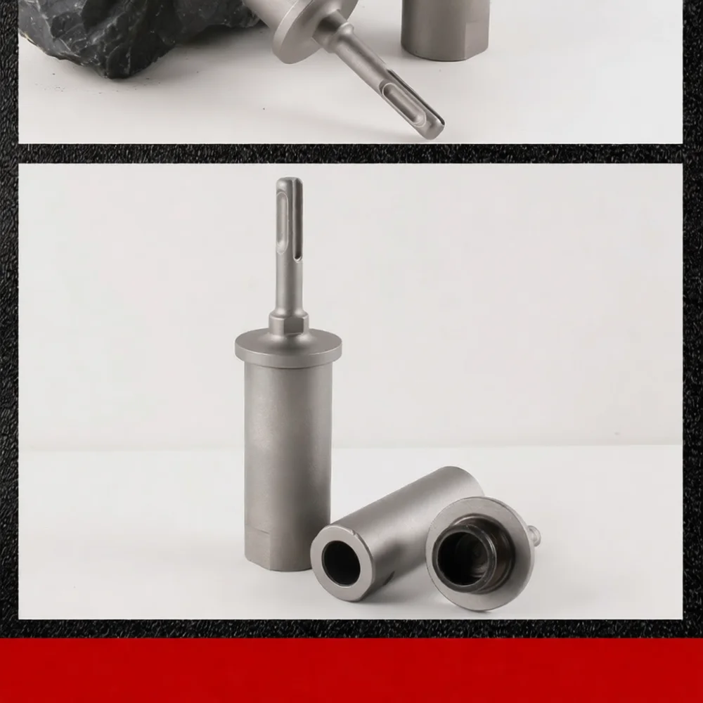 Professional SDS Plus Piling Driver For Building Pipe Driving Fence Post Installation Tool Detachable Electric Hammer Power Part