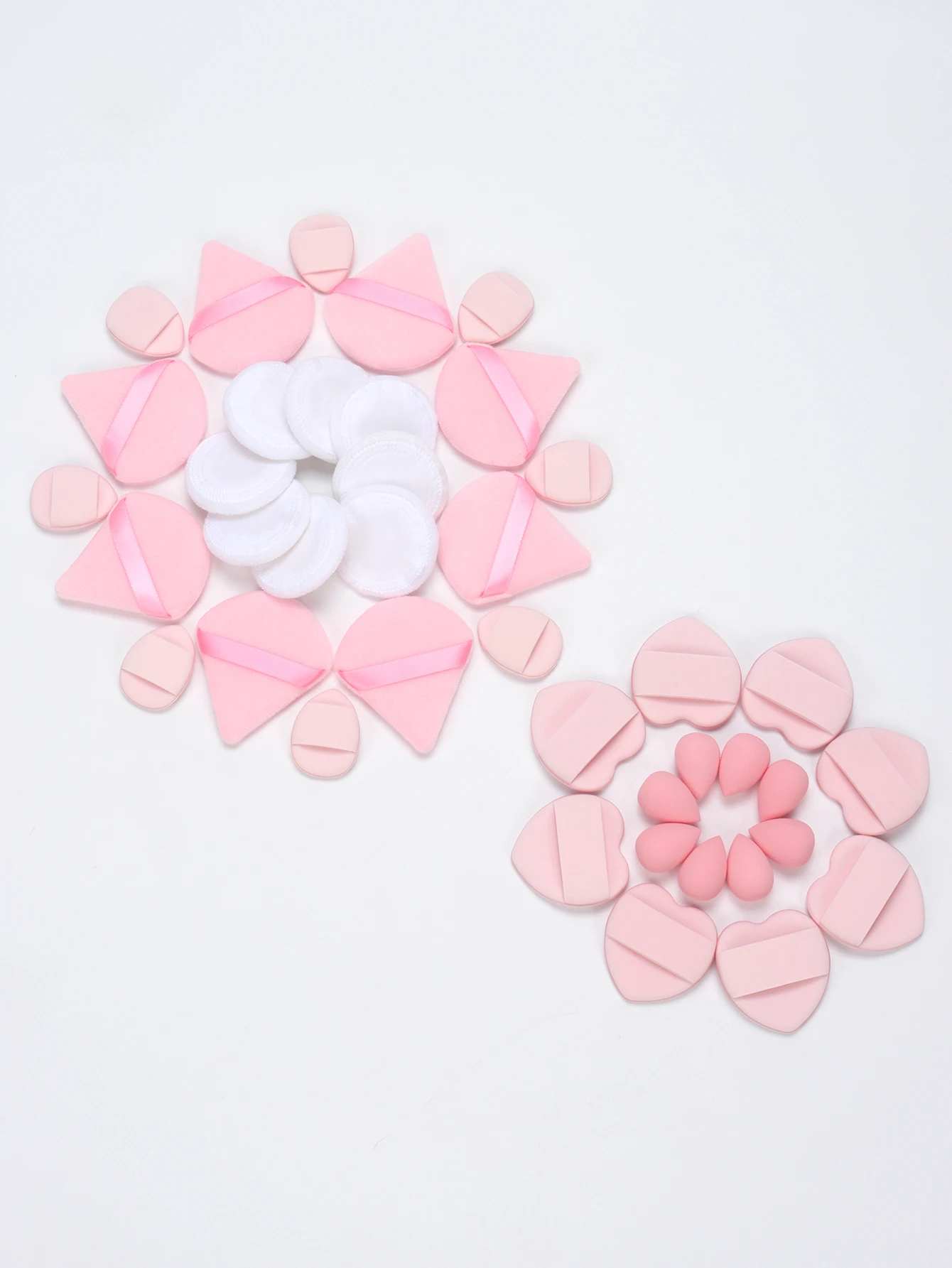 Juego de 40 piezas de círculo blanco pequeño, se convierte más grande al expuesta al agua, no contiene látex, adecuado para toda la piel