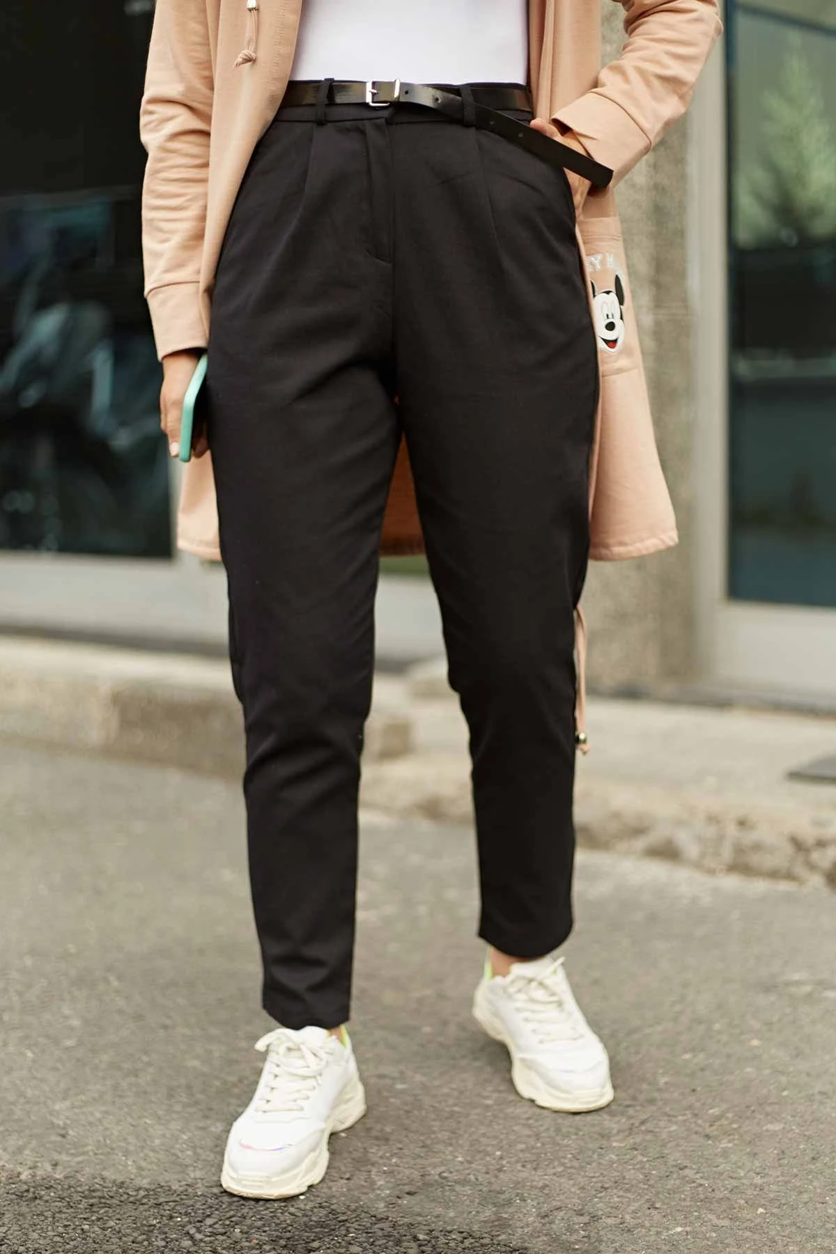 

Linen Pants-Black