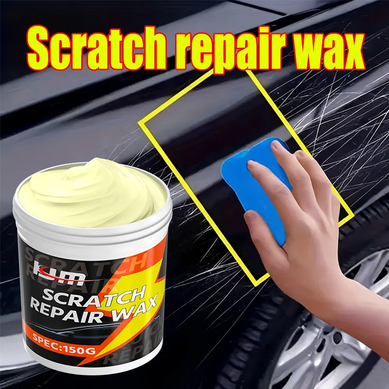 KJM Car Scratch Repair Wax Polishing Paste to Remove Minor Scratches Swirls And Oxidation from Auto Paint Surfaces