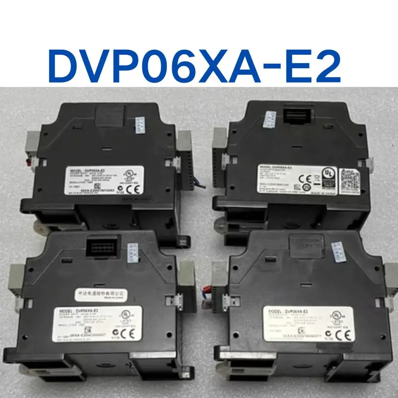 Used PLC extension DVP06XA-E2 tested OK and the function is intact