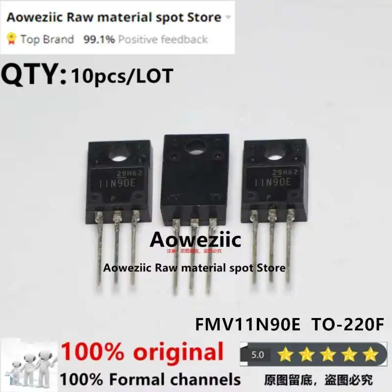 Aoweziic   2019+  100%New Imported Original FMV11N90E  11N90E  TO-220F  MOS FET  11A 900V