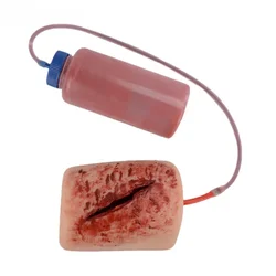 Thigh Wound Pack Trainer Laceration Simulator, The Hemorrhage Bleed Control Training Kit, for First Aid  Emergency