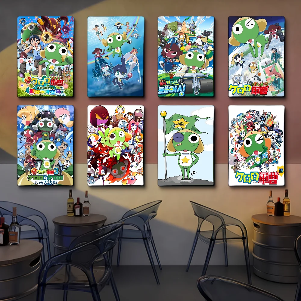 Keroro Gunsou Frog DIY Sticky Poster Fancy Wall Sticker For Living Room Bar Decoration Wall Decor