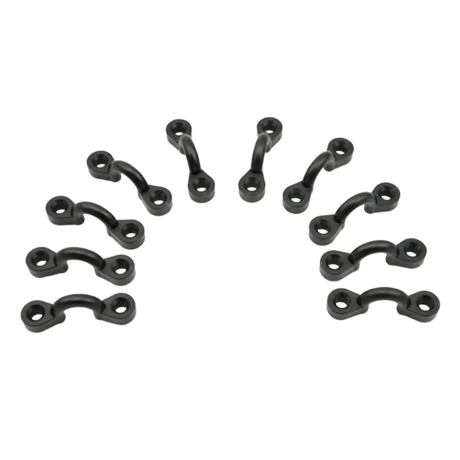 أجهزة شراع الكاياك على شكل حرف C مع براغي لملحقات القوارب ومنظم سطح زورق الصيد #6