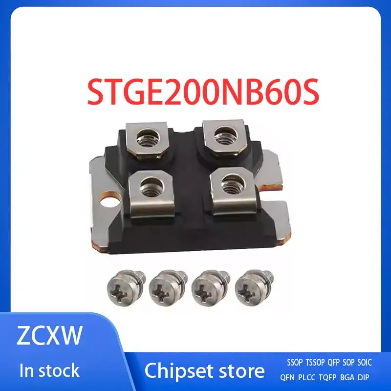 1PCS STGE200NB60S GE200NB60S GE200NB60 200NB60 SOT-227B 200A 600V Power IGBT Module