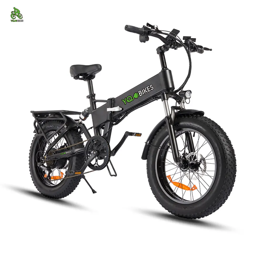 2000W Electric Bike for Adults Folding Electric Bicycle 20 inches 48V 20AH Removable Battery City Fat Tyre Foldable e-bike