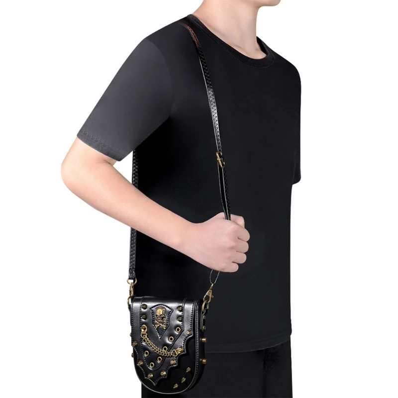 

A3PE Fashionable Women's Shoulder Bag With Adjustable Strap Gothic Crossbody Bags