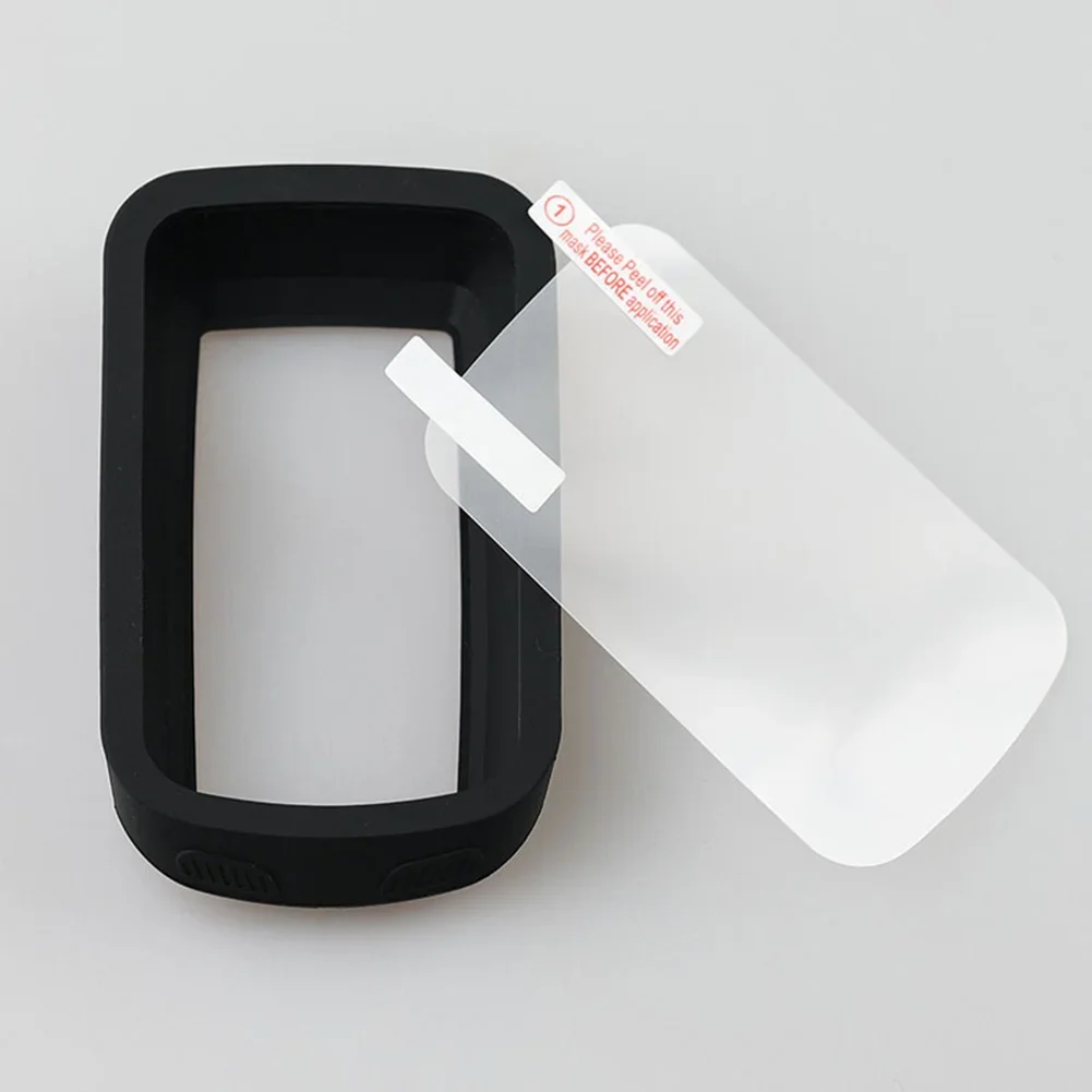 Computer Protective Cover With Tempered Film Is Suitable ForIGPSPORT BSC100S Computer Silicone Case 85x54x18mm Cycle Accessory