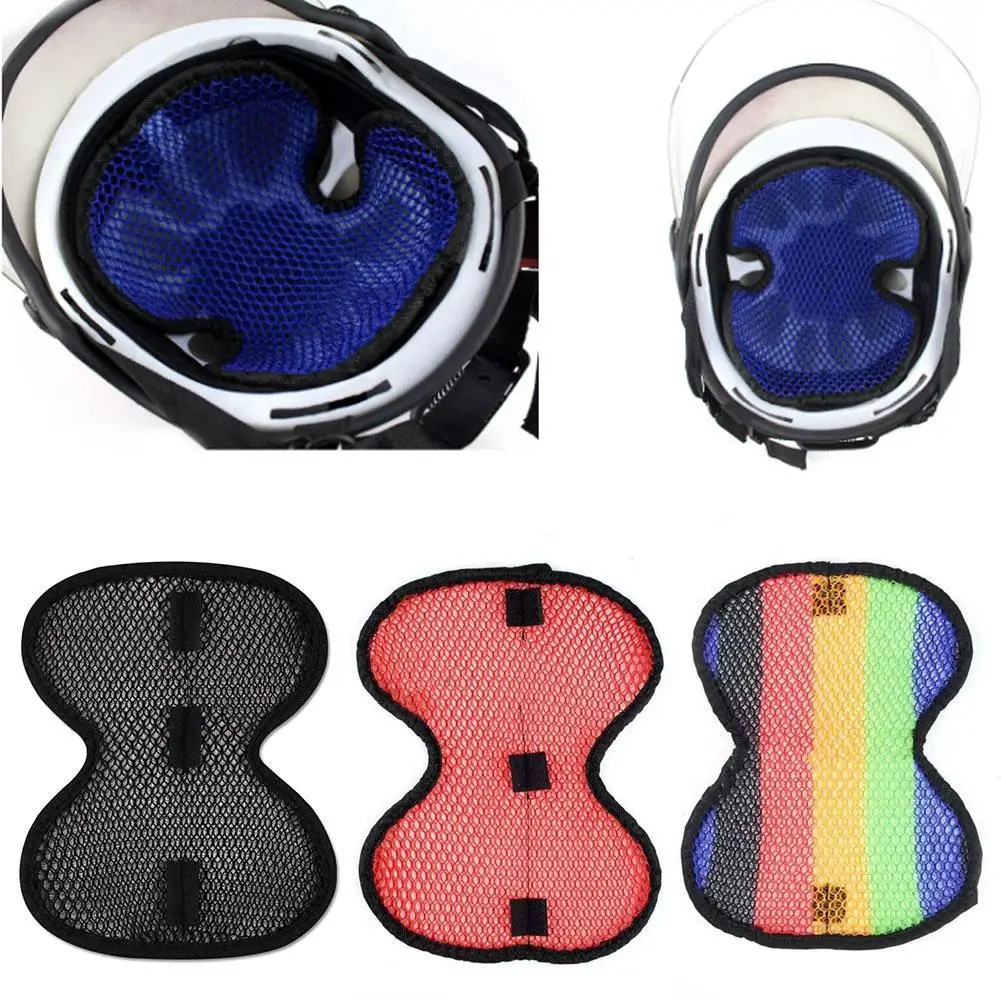 Breathable Motorcycle Helmet Insert Liner Cap Cushion Lining Pad Wicking Quick-drying Insulation Sweat Pad Helmet P6F1