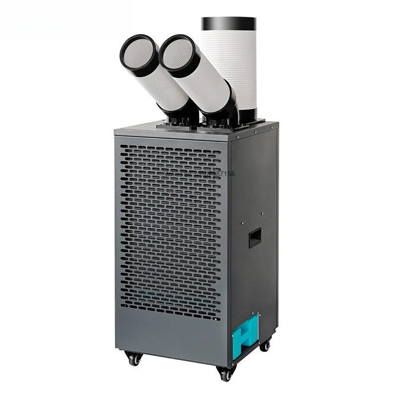Economical Custom Design Wholesale High Efficient Mobile Industrial Double Outlet Cold Air Conditioners for Office Use