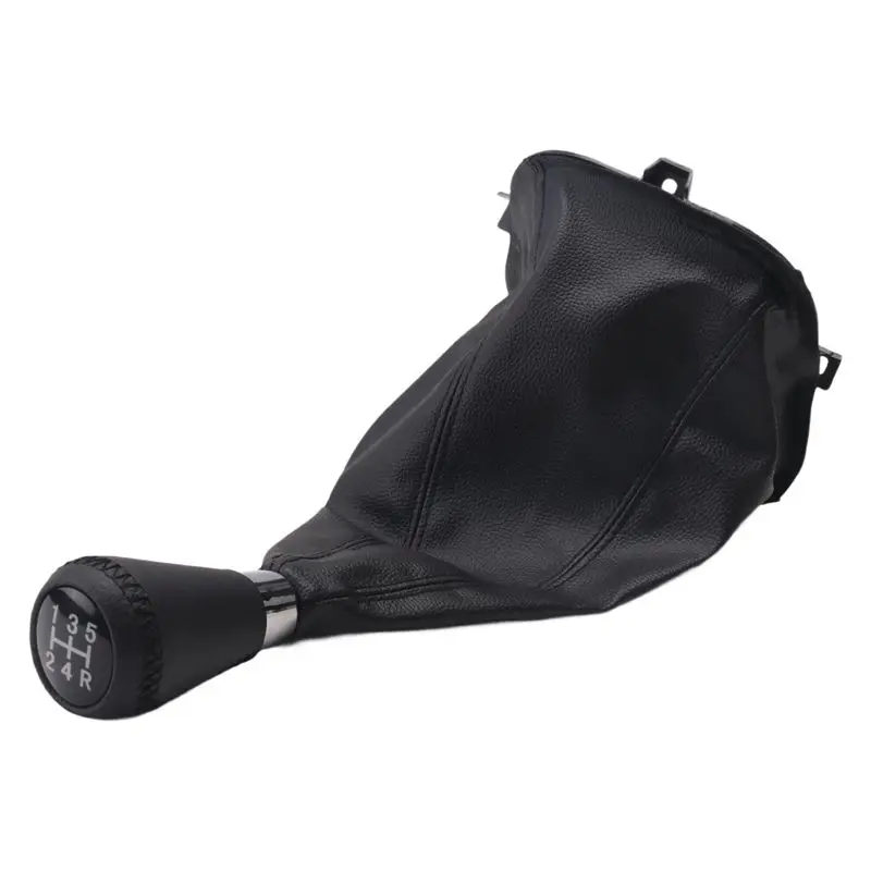 New 5 Speed Car PU Leather Gear Shift Knob Shift Gear Cover Boot For Great Wall Hover H3 H5 2010 2011 2012 2013