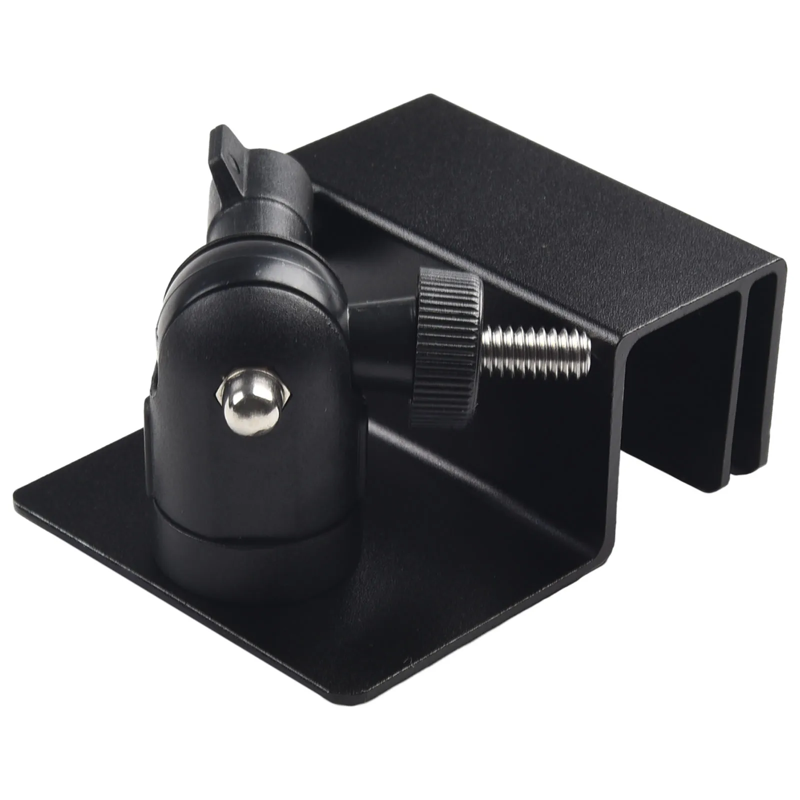 Aluminum Gutter Mount Bracket For Security Cameras With 1/4-20 Thread Adapter Suitable For 2 Outdoor Monitoring