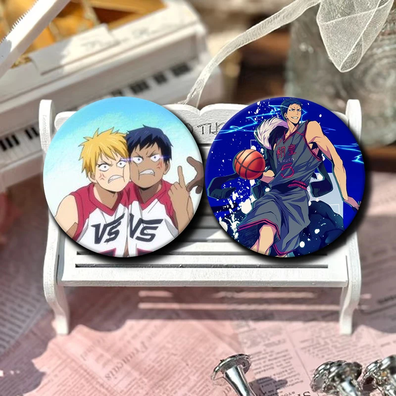 Cartoon Character Aomine Daiki Button Pin Anime Role Aomine Daiki Brooch Creative Badge for Backpack