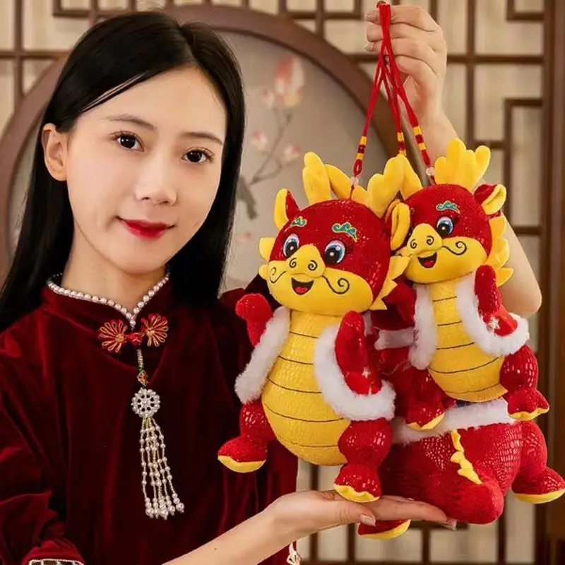 Chinese Dragon Plush Doll Stuffed Animal Plush Toys Zodiac Plush Toy Year Of The Dragon Chinese Dragon Plush Toys For Kids Decor