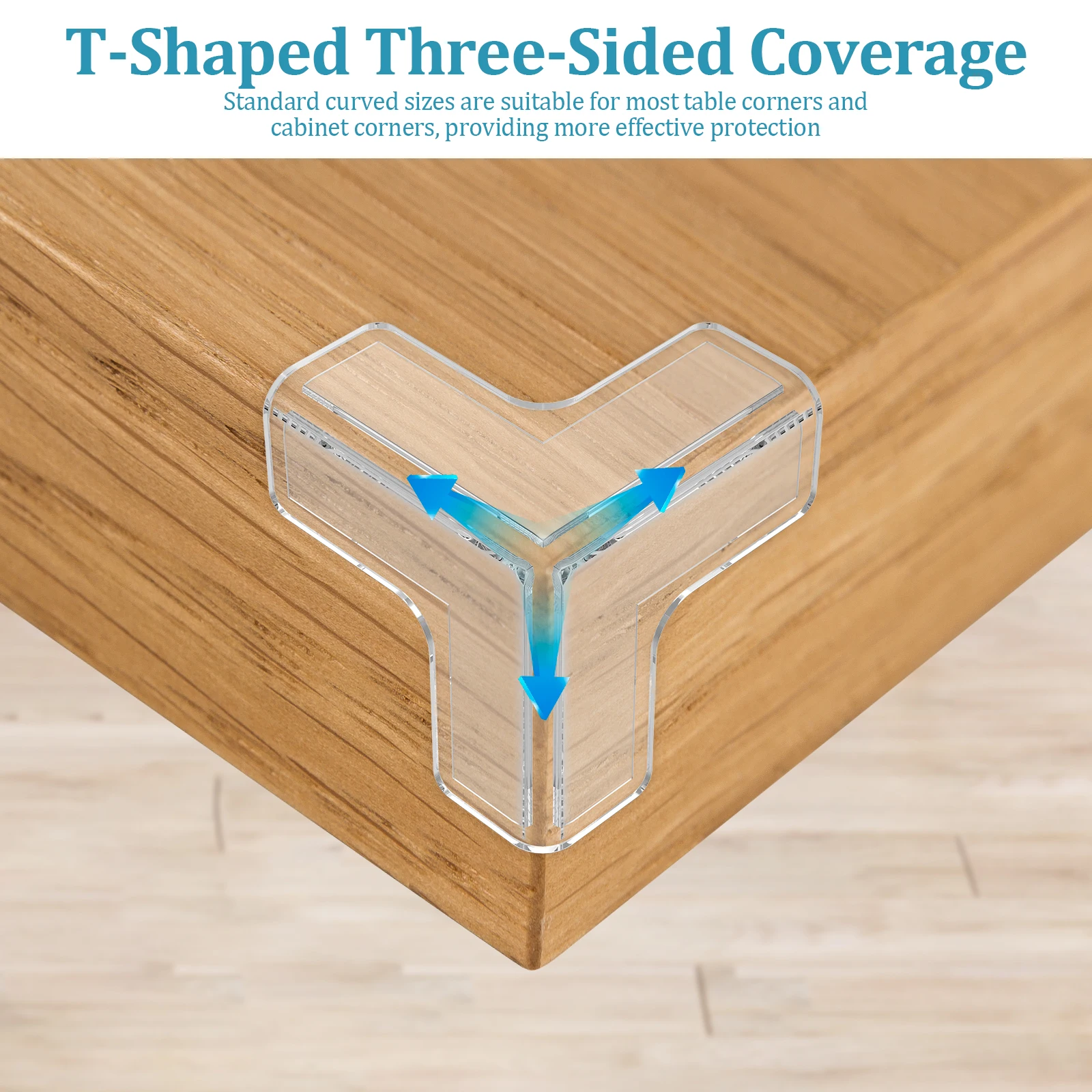 24/48/100 قطعة سلامة الطفل سيليكون حامي الجدول ركن حافة غطاء للحماية مقبس كهربائي الأطفال المضادة للتصادم الحرس