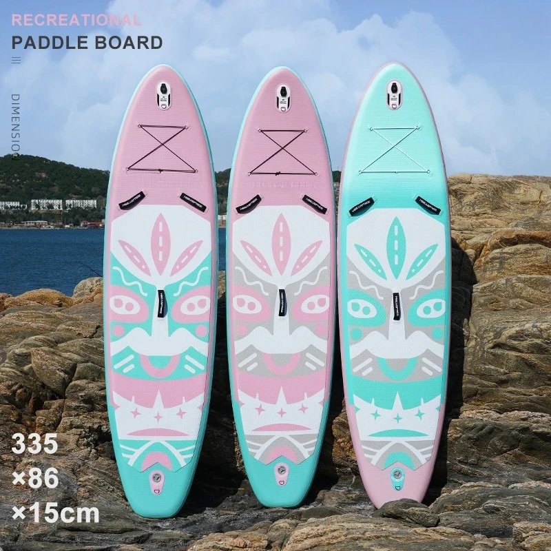 Suitable for pvc surfboard sup paddle board standing competitive inflatable pulp board racing paddle board
