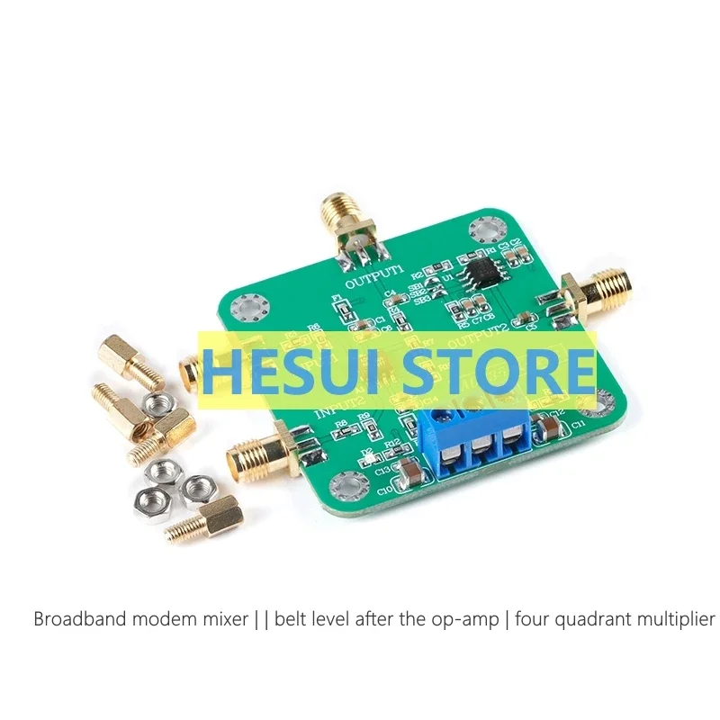 

Модуль умножителя AD835, смешанная широкополосная модуляция и демодоляция, диапазон после сценического операционного усилителя, 4-квадратный аналоговый мультиприемник