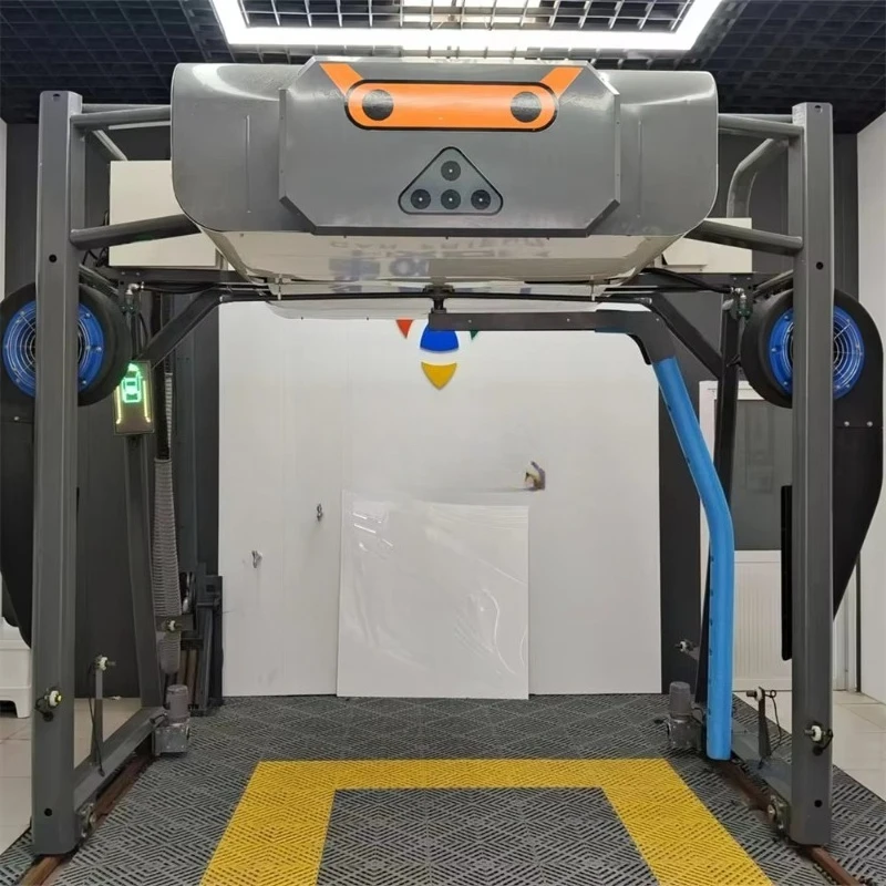Customized Electric Steel Single Arm Swing Touchless Car Wash Machine Fully Automatic No Brush Over 8MPa High-Pressure Jet Clean