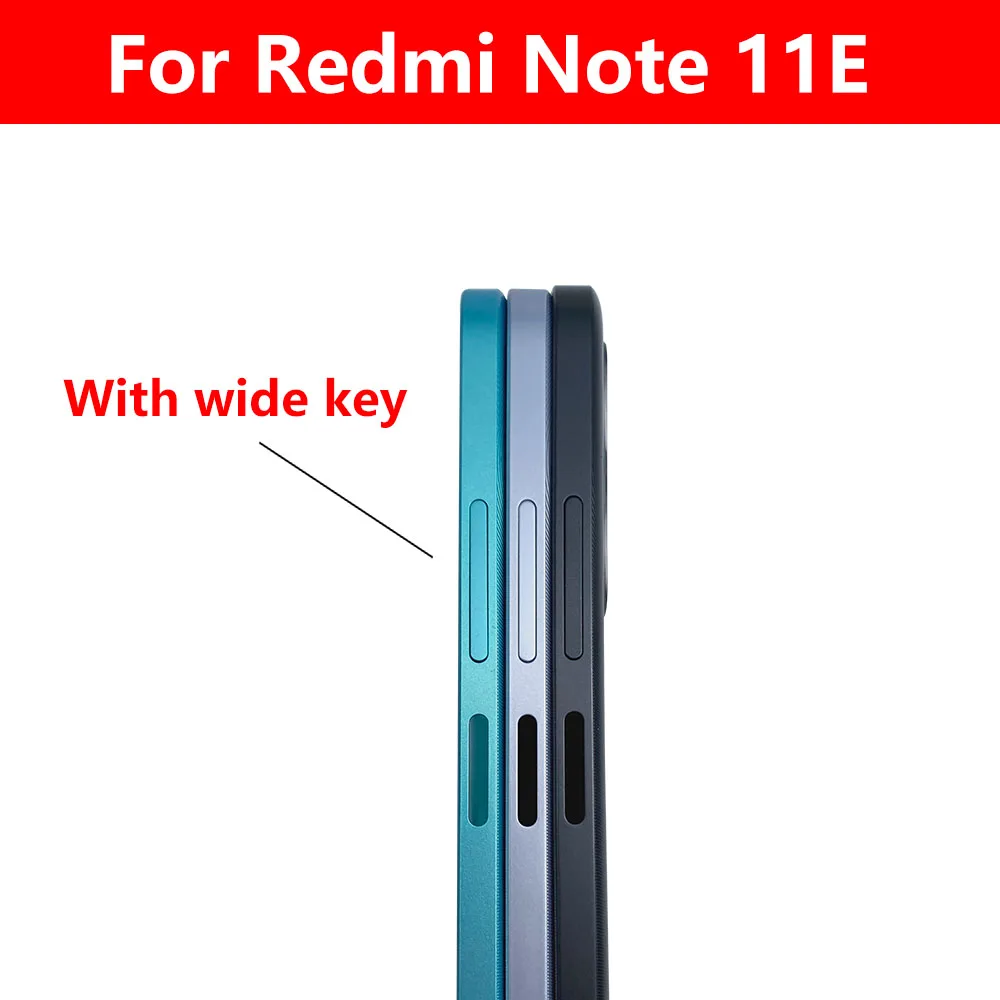 NEW Battery Cover Door Rear Housing Case Back Camera Cover Replacement Parts For Xiaomi Redmi Note 9 / Note 9T / Note 11E