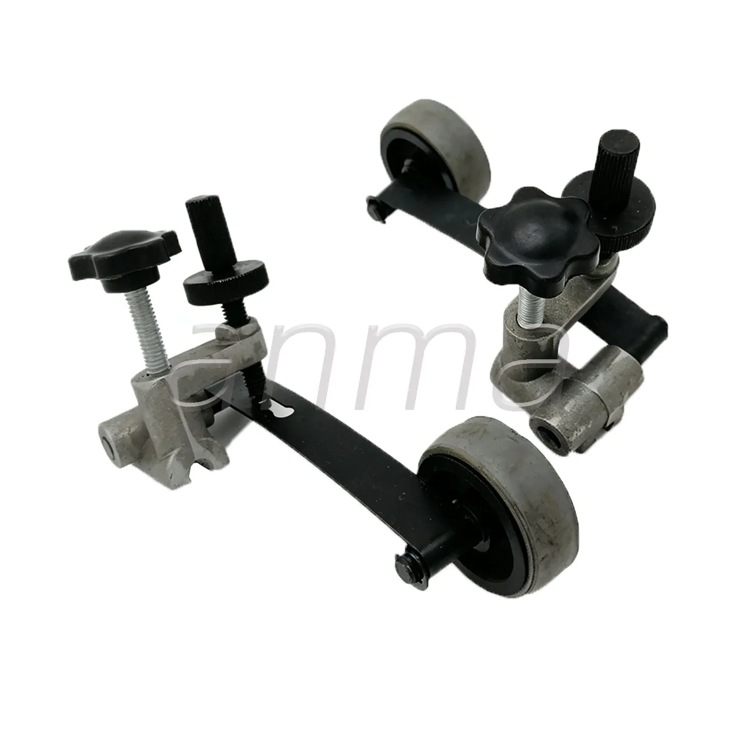1 Pair Wheel Komori Paper Rubber Wheel Paper Pressing Wheel Offset Printing Machinery Parts Installation Hole 6MM