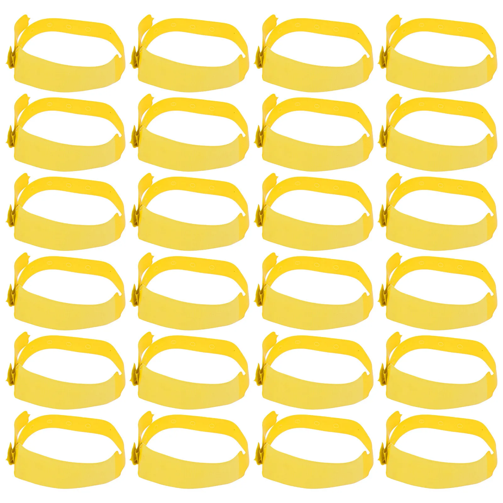 

100pcs Disposable Pvc Wristbands Waterproof Medical Identification Bands For Patient Elderly Tracking Wristband Supplies