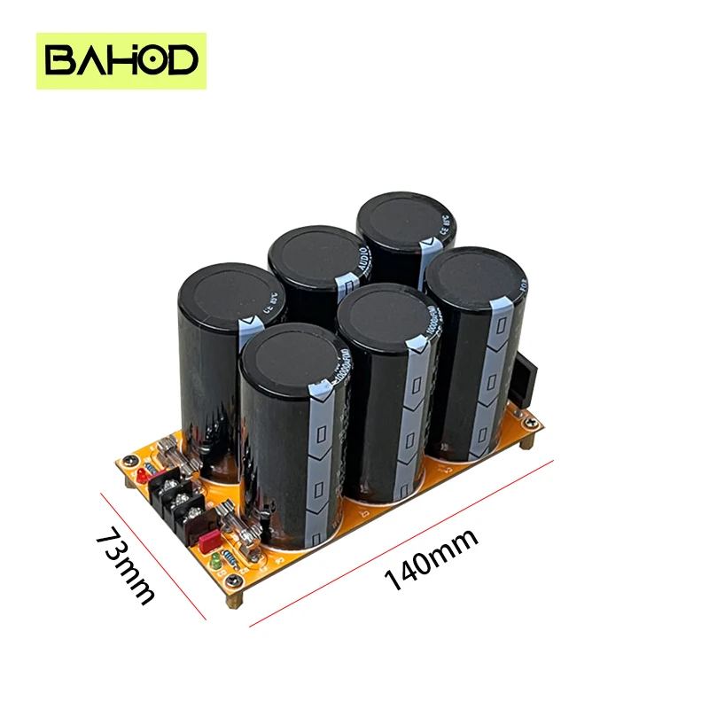 Audiophile grade positive and negative filter dual power supply rectifier filter power board for amplifier