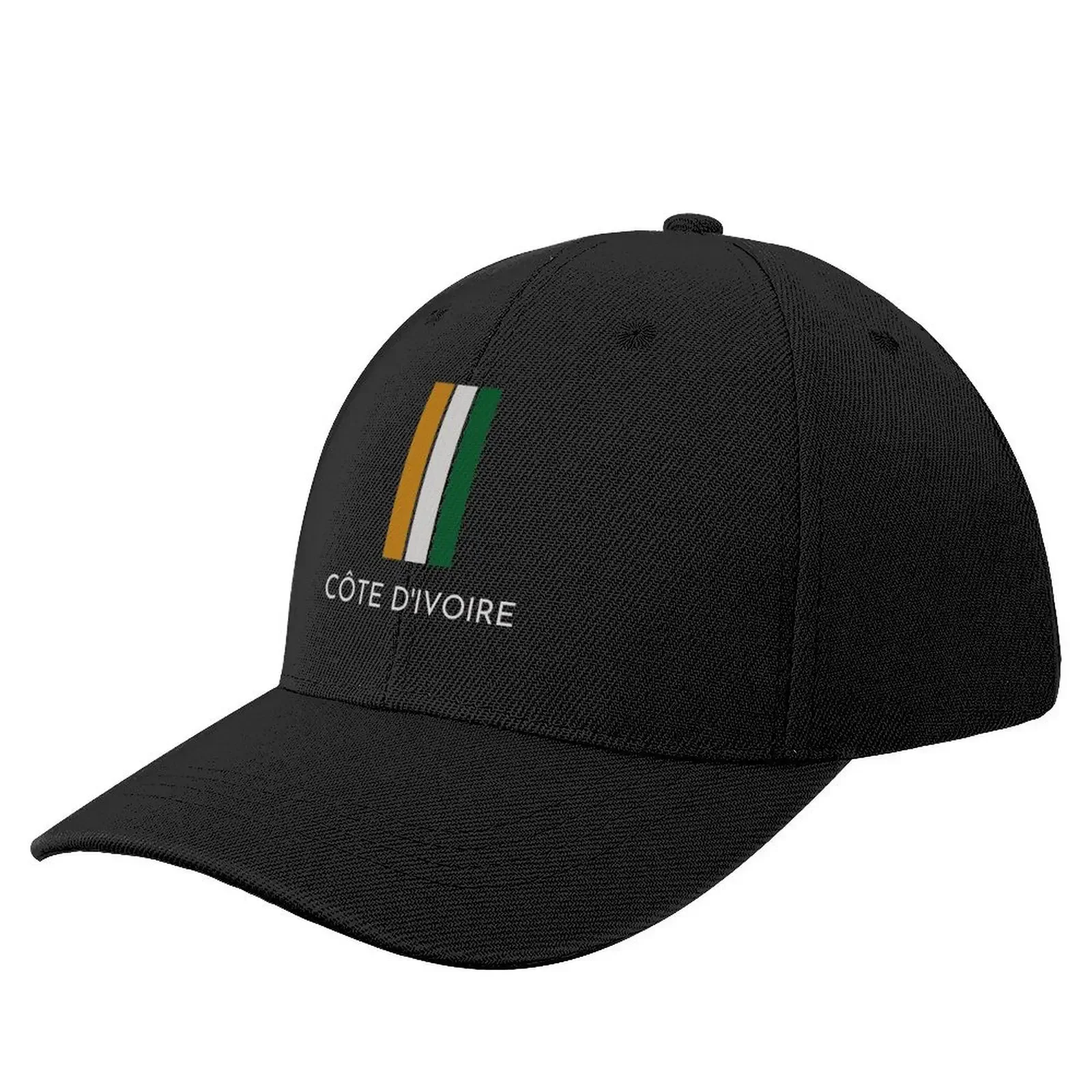 

Ivory Coast flag Baseball Cap Anime Hat Golf Cap Cosplay For Women Men's