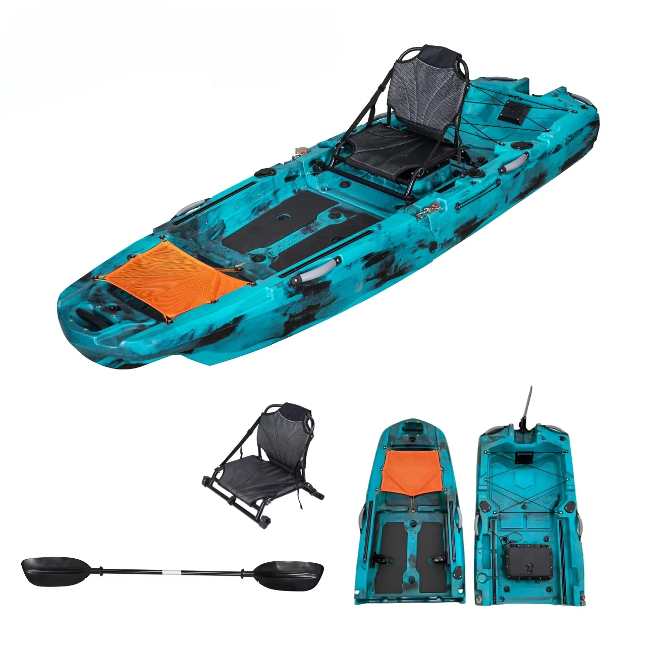 Single Popular 10FT Kayak Fishing Canoe  Wholesale  with One Seat