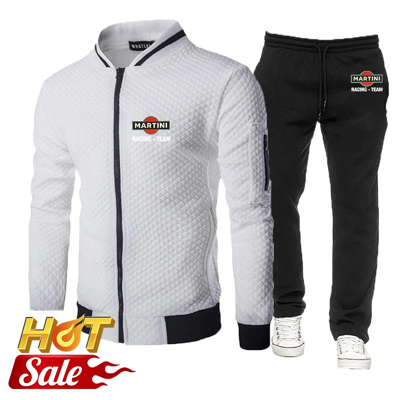 

2025 Spring And Autumn Man's New Type Slim Sets Festool Logo Print Fashion Brand Popular Zipper Hoodies+Sports Pants Suits