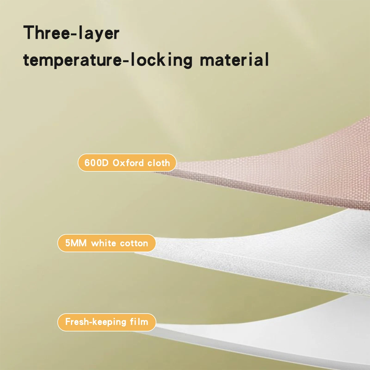 حقيبة غداء حرارية أكسفورد محمولة من WORTHBUY للطلاب، حقيبة معزولة مقاومة للماء بسعة كبيرة مع حقيبة تبريد بحزام كتف #6