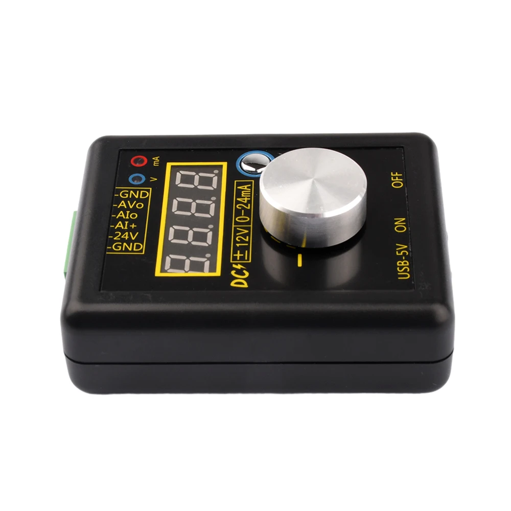 SG-002 Digital 0-10V Voltage Signal Generator 0-22mA Current Transmitter Professional Electronic Measuring Instruments