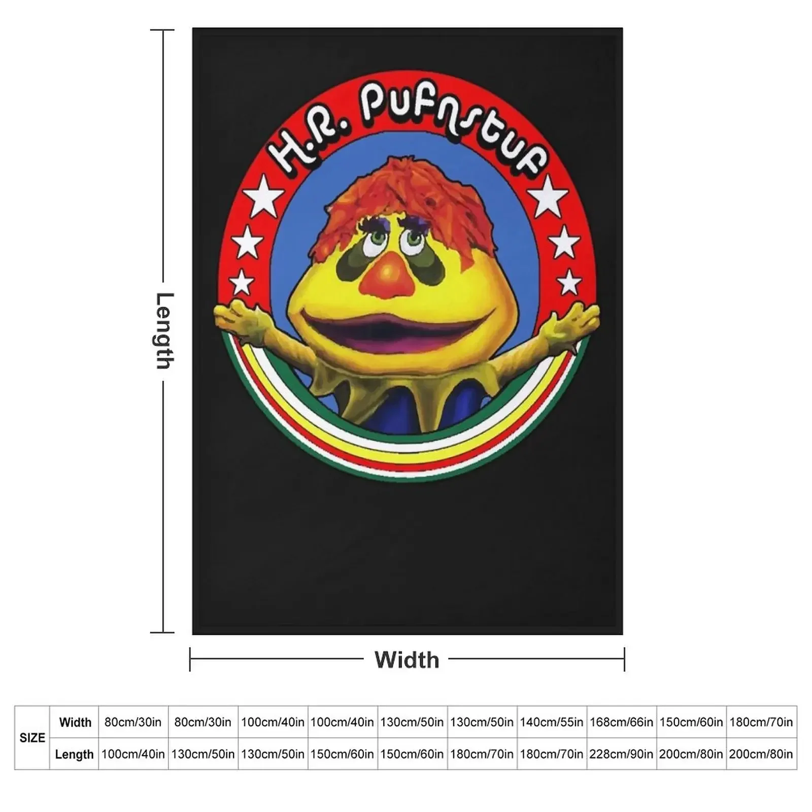 H.R. Pufnstuf Essential T-Shirt Throw Blanket Baby Beach Cute Plaid Vintage Weighted Designers Blankets