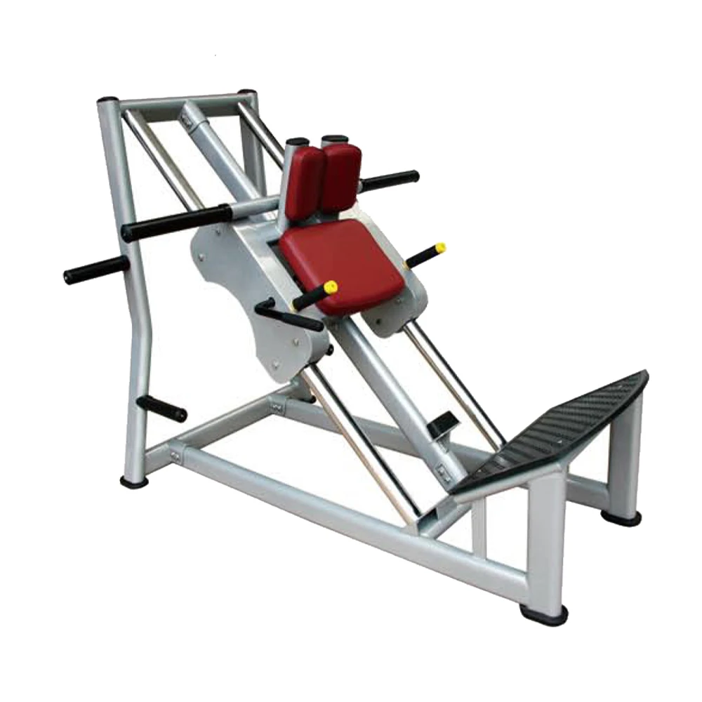 AiroCommercial Weightlifting Machine Gym Equipment 45 Degree Hack Squat Machine Fitness Facility