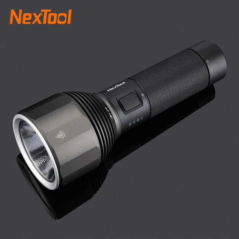 Xiaomi Nextool Outdoor Bright Light Flashlight 2000 Lumen Rechargeable LED Light IPX7 Waterproof Seaching Torch For Camping