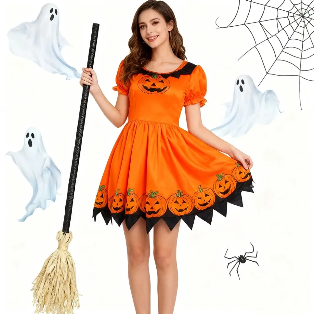 Glowing Animated Dancing Witch Broom with Sounds Bendable Stick Halloween Magic Witch Broomstick Walking Feet Movable