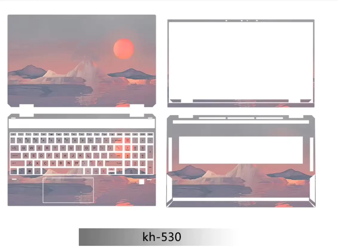 

Laptop Sticker Skin for HP Spectre x360 15-eb0072TX 15.6