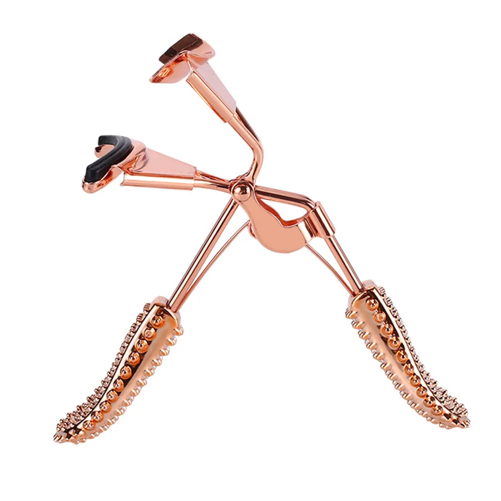 Gentle Eyelash Curler Premium Stainless Steel Construction Anti Skid Comfort Grip Effortless Curling in Minutes for All Lash