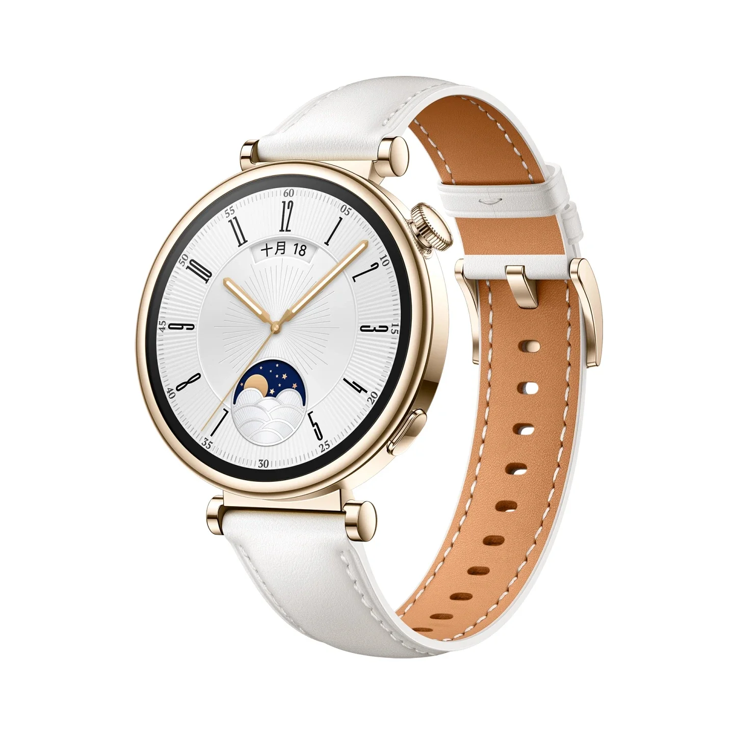 Correa de reloj de cuero genuino para Huawei Watch GT 4, repuesto de pulsera inteligente, accesorios de pulsera de 41mm, 18mm