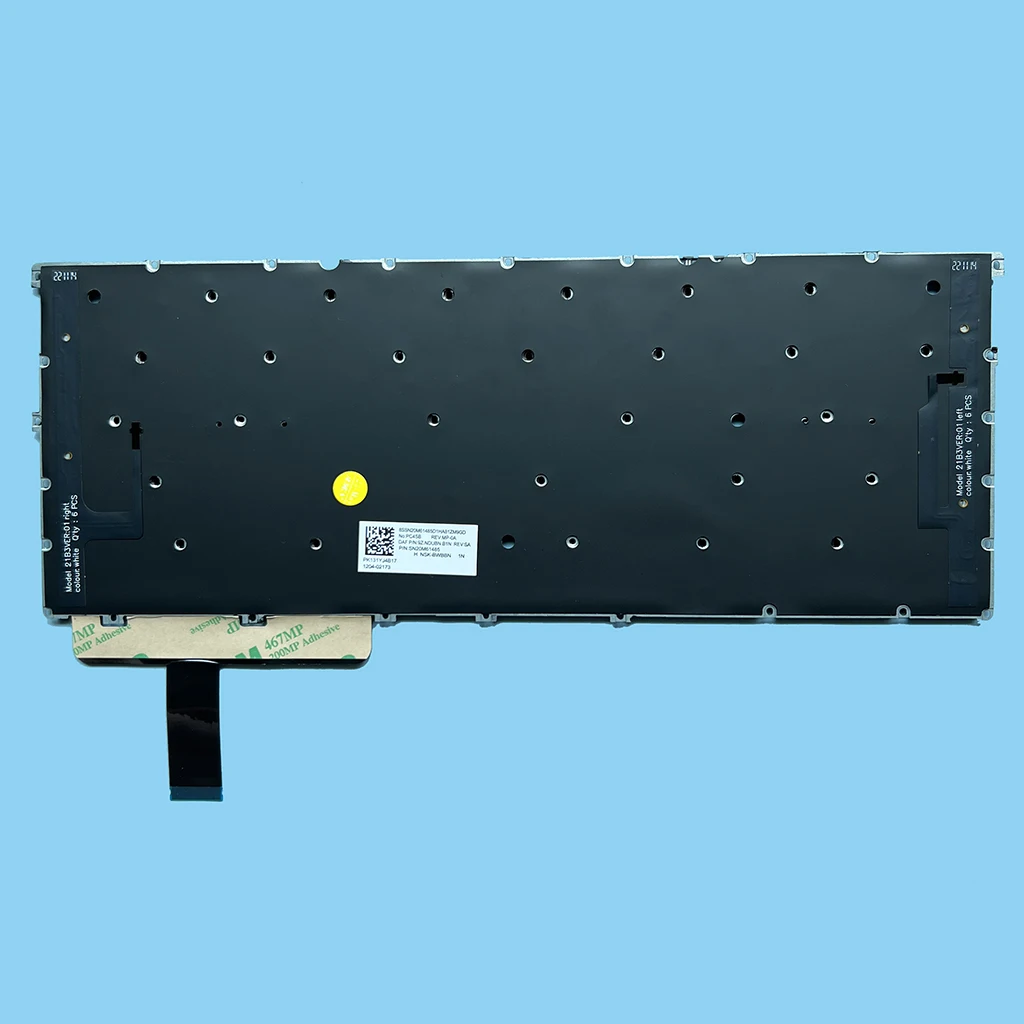 S940-14 US Portugese Keyboard For Lenovo Ideapad S940-14IIL S940-14IWL Laptop With Backlit SN20M61485 NSK-BWBBN PK131YJ4B17
