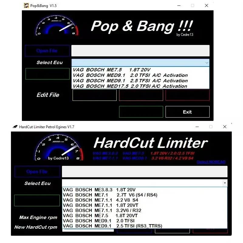 Yeni HardCut Sınırlayıcı Dizel - Benzinli Motorlar - Pop&Bang - HARDCUT LIMITER VMAX+ HotStartr + QLaunchr Yazılımı 6\'Sİ 1 PAKET