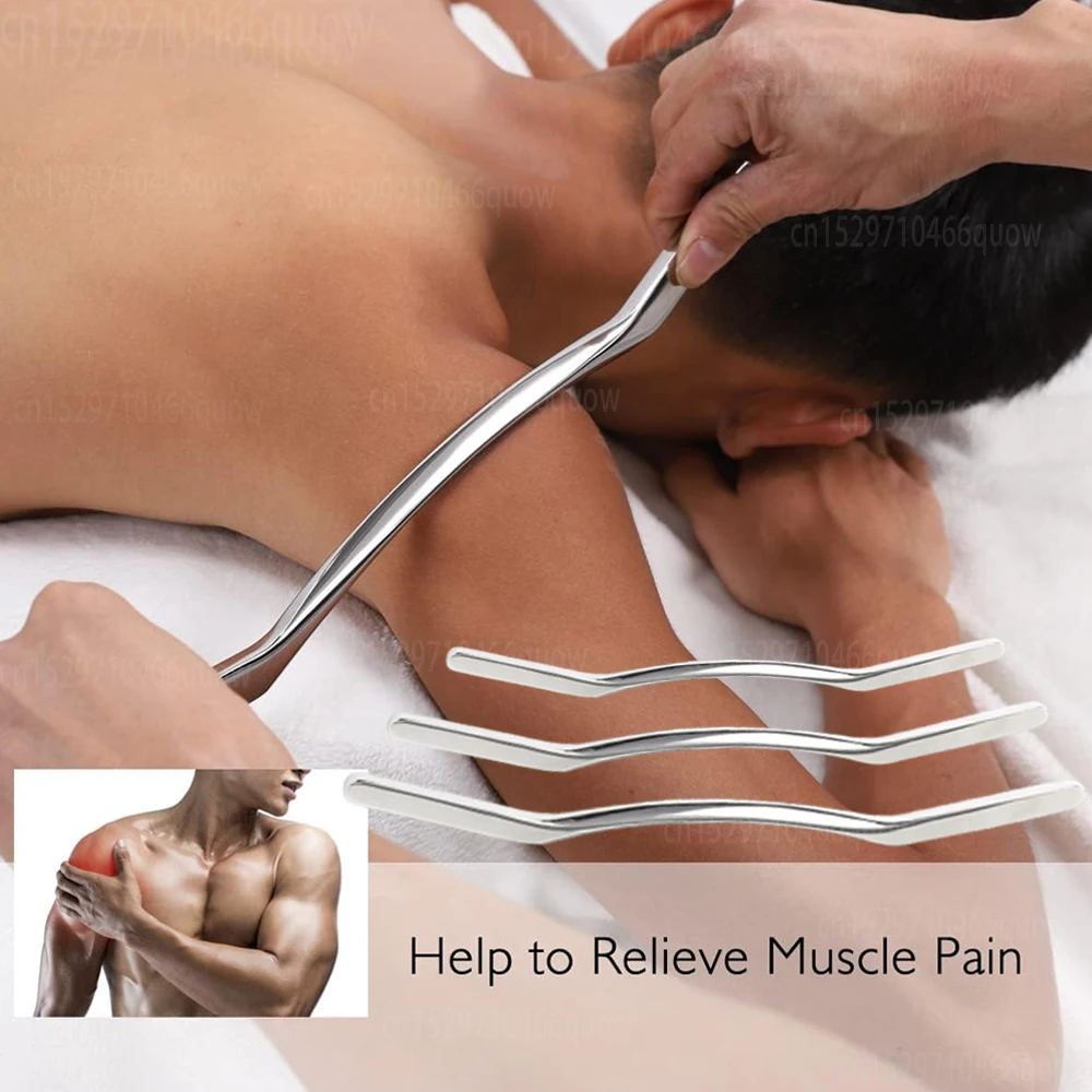 

Инструмент для массажа GuaSha, мышцы спины, рук, расслабление, облегчение болей, нож для фасции из нержавеющей стали, нож для фитнеса, тонких ног, нож для миофасциального высвобождения