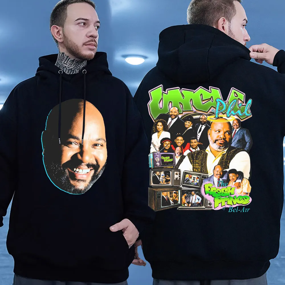 

Tv The Fresh Prince of Bel Air Hoodies Will Smith Phillip Banks Graphic Print Sweatshirts Men Women Cotton Oversized Hoodies