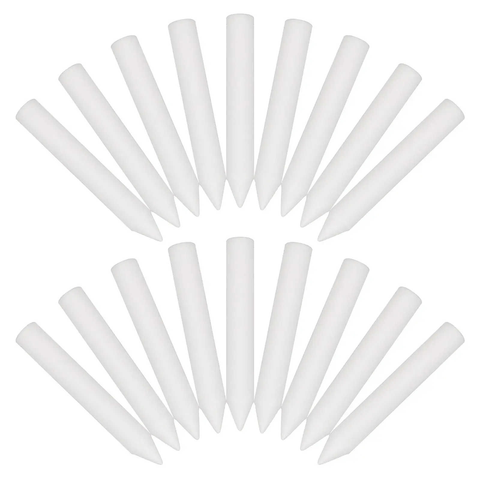 60Pcs Ceramic Firing Tools Pottery Kiln Nails Refractory Support Nails Compact Exquisite Kiln Supporting Tools Clay Firing Tool