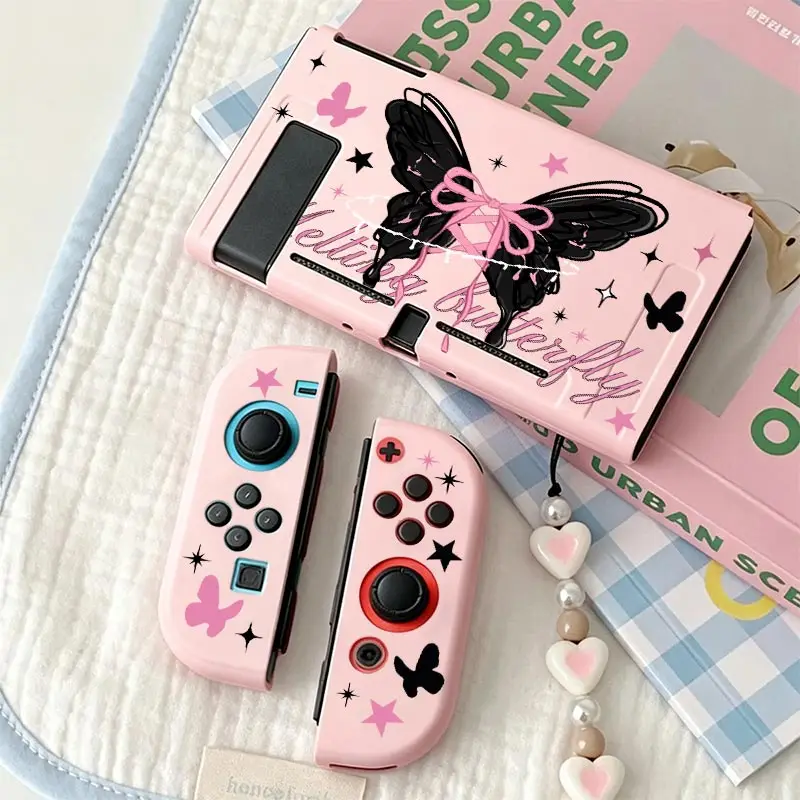 Protective Case Accessories TPU Split Protective Case Anti-Scratch Shell Protector for Nintendo Switch NS Game Console