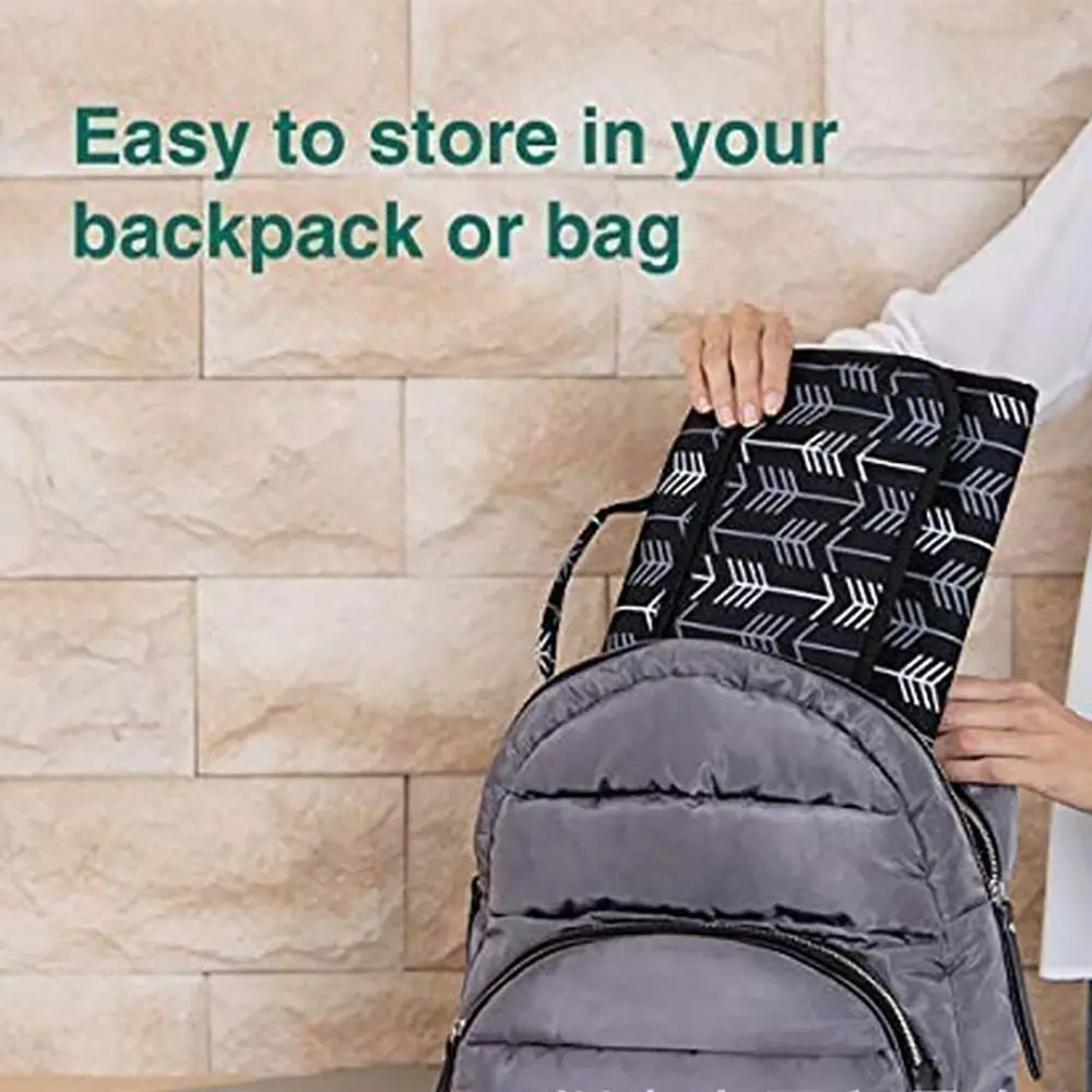 Waterproof Floor Diaper Bag Foldable Travel Nappy Organizer Washable Portable Newborn Play Mat Outdoor